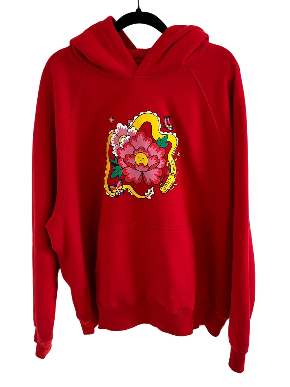 Aritzia Rare Lunar New Year Mega Raglan Hoodie Min Heo SZ XL - Picture 4 of 9